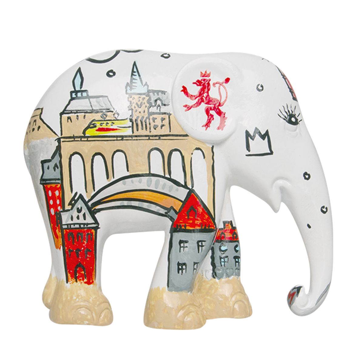 Ellie Luxembourg 3D Magnet