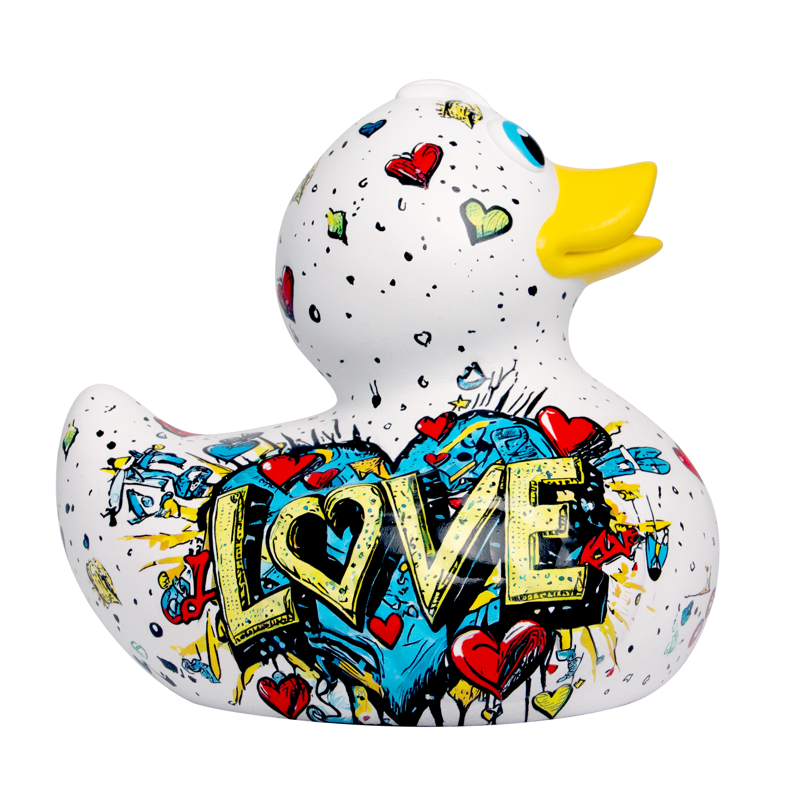 Graffiti Duck 15 cm. PD 1211. SRP  € 99,95