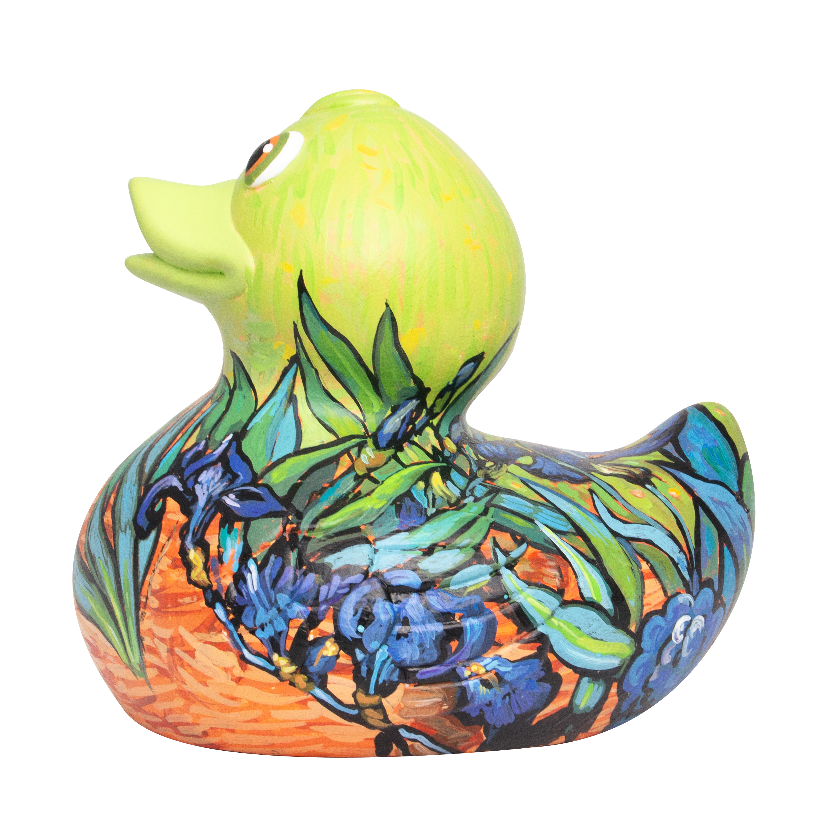 Irises Duck.  10 cm. PD 1204.  SRP € 59,95