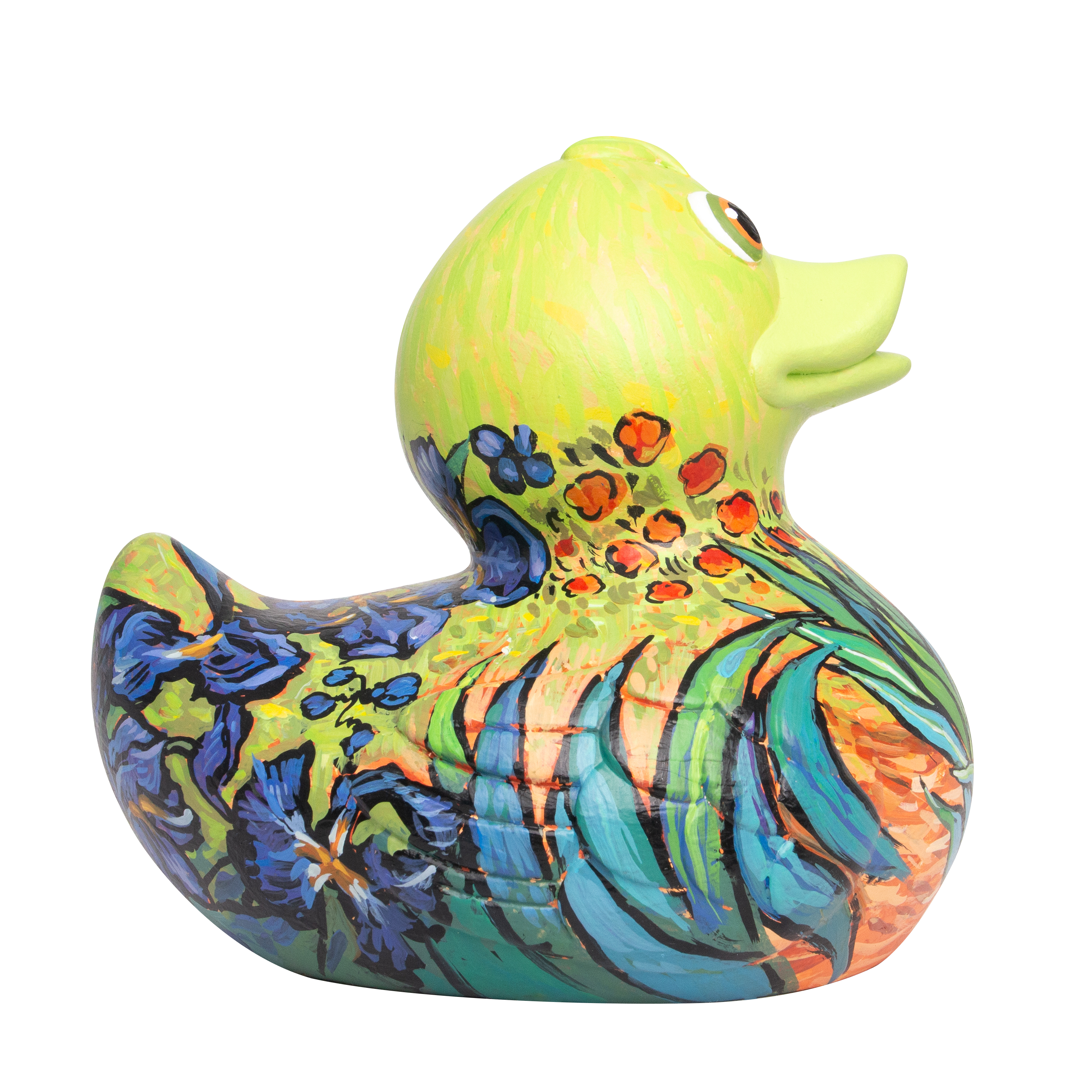 Irises Duck.  10 cm. PD 1204.  SRP € 59,95