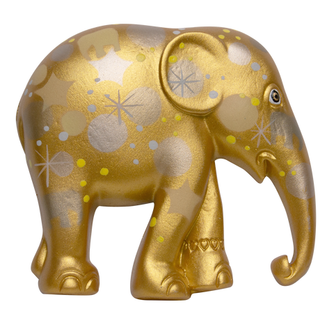 Sparkling Celebration Gold 3D Magnet