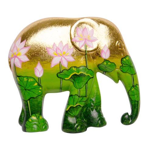 Golden Lotus 3D Magnet