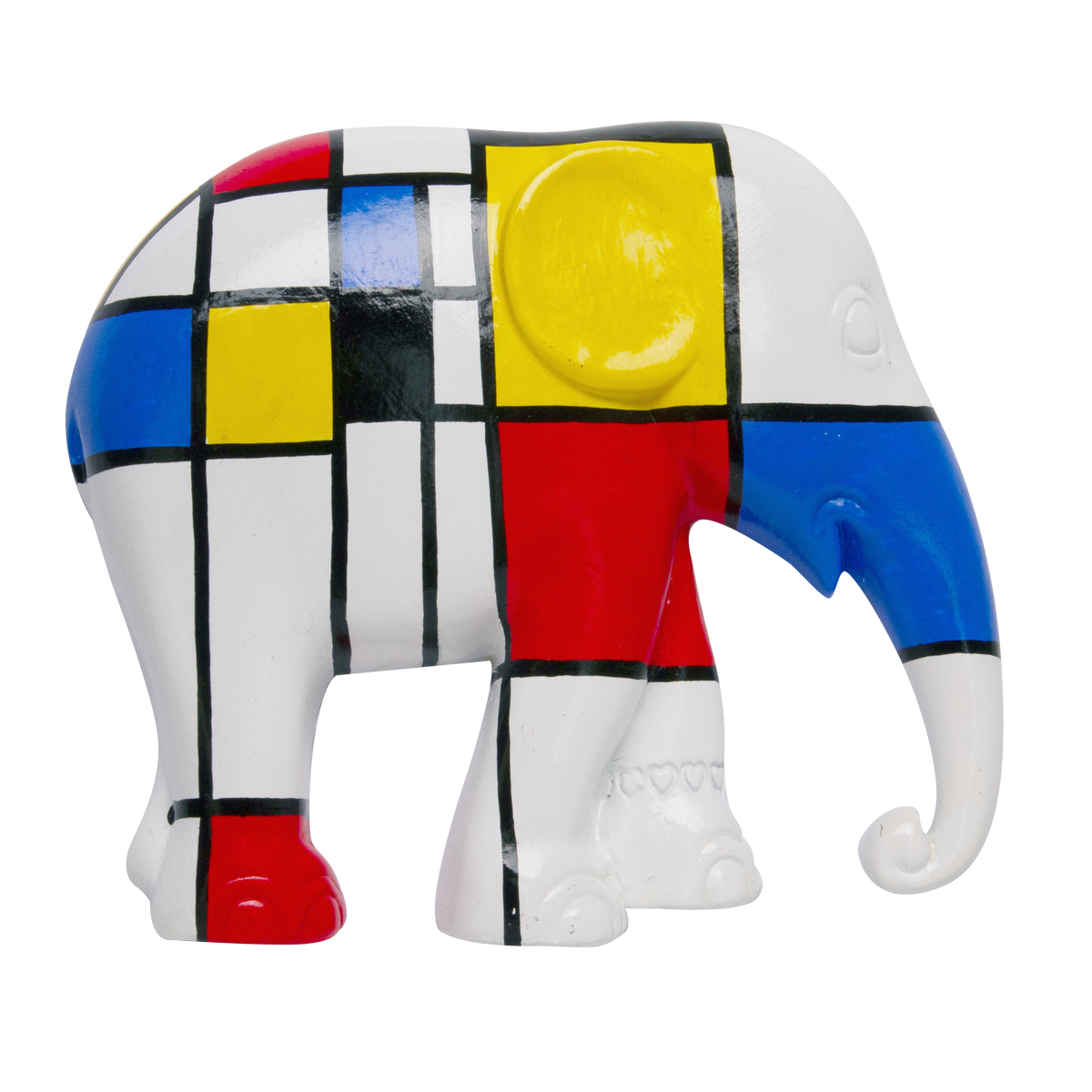 Hommage to Mondriaan 3D Magnet