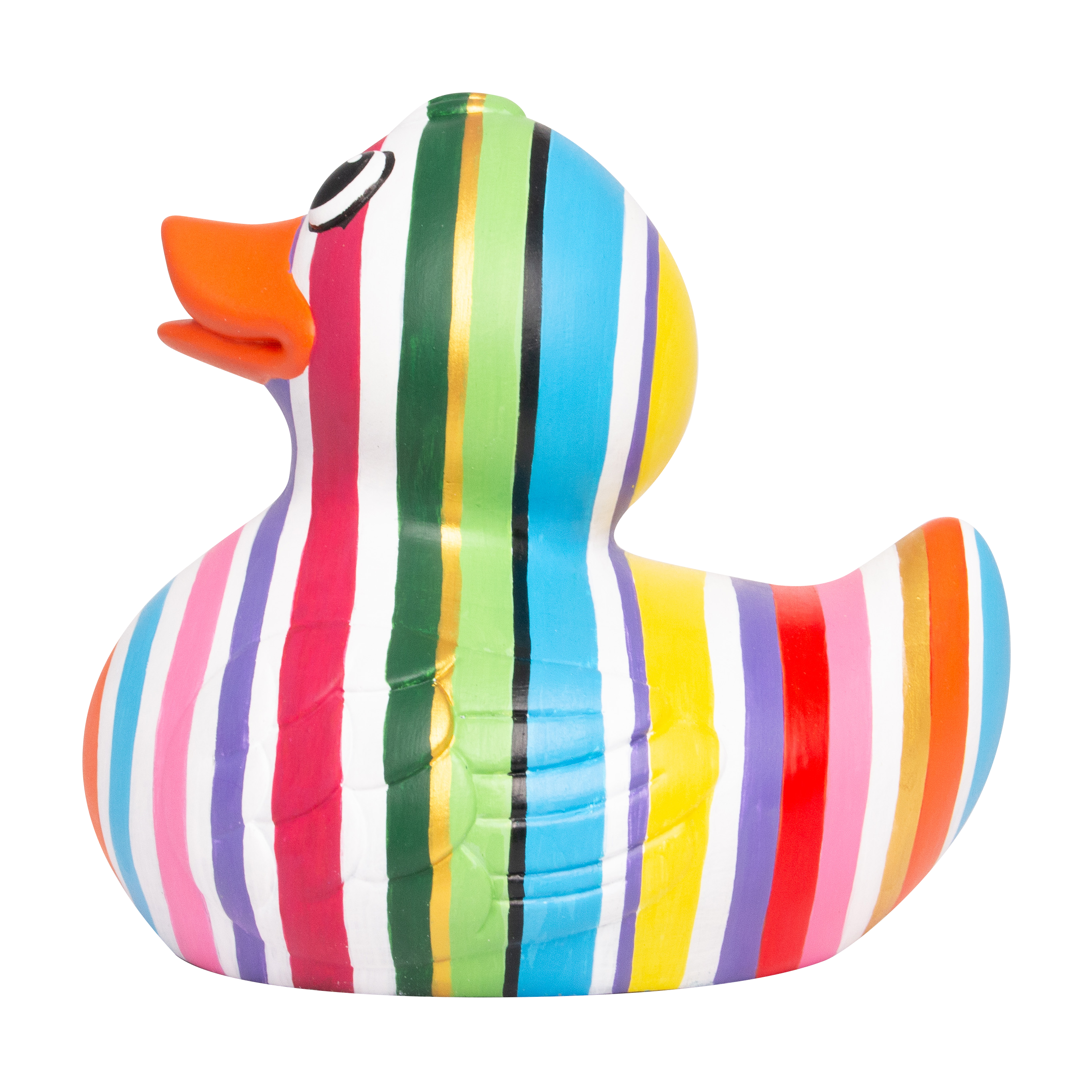 Stripey Duck. 10 cm.  PD 1205.  SRP. € 59,95
